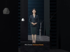 แผ่นหลังคาอัลลูมิเนียมระบายสีพรีเมียม